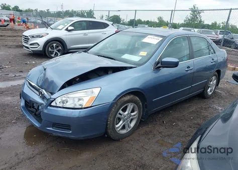 2007 Honda Accord 2.4 Ex from USA, damaged, VIN 1HGCM56887A022202